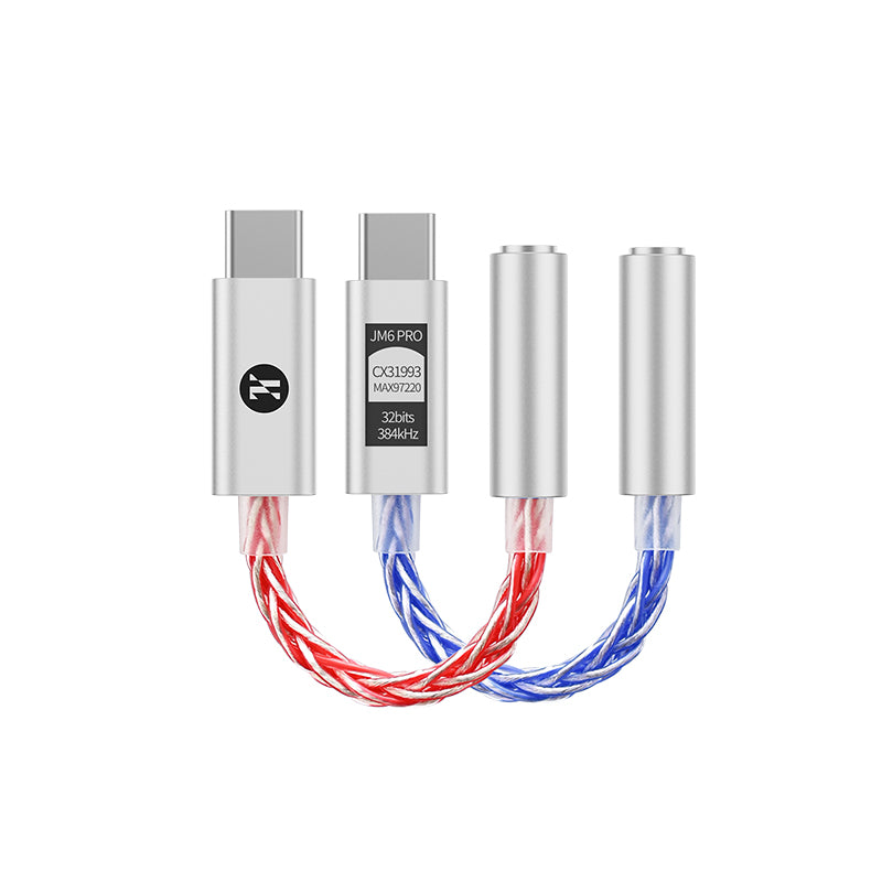 JCALLY JM6 PRO | Type-C Portable DAC & Amplifier with Dual-Chip