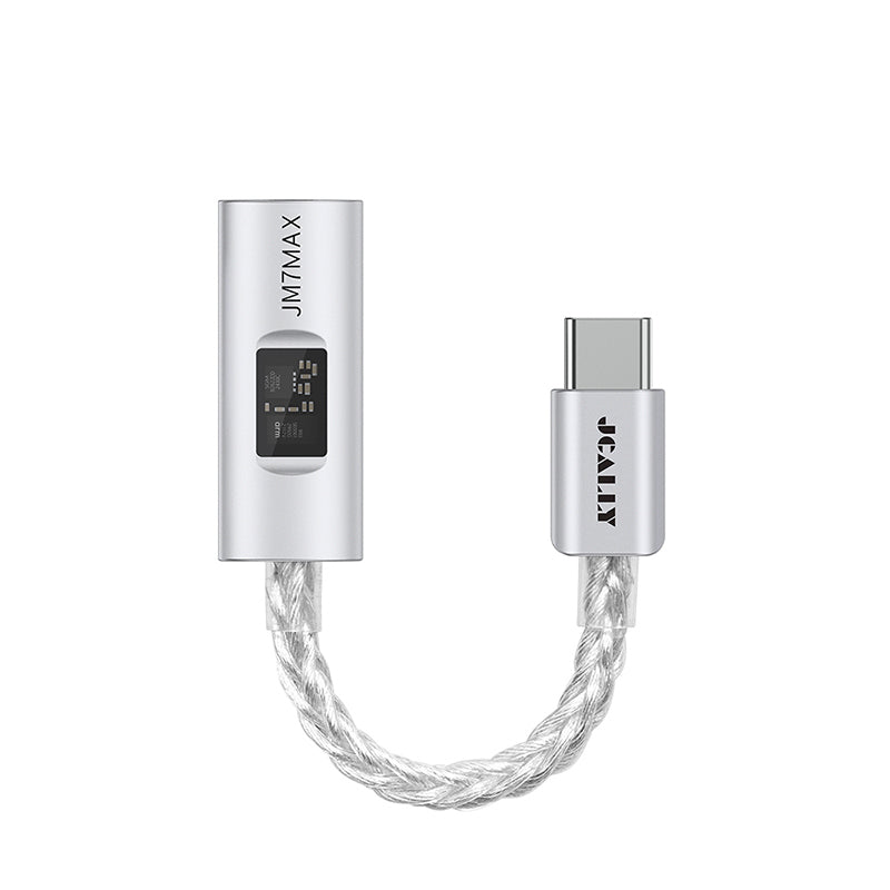 JCALLY JM7MAX | Visual HiFi Portable DAC/Amp — Dual-Chip, Ultra