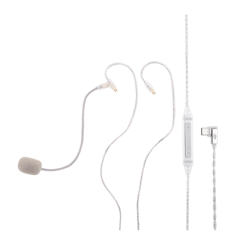Kiwi Ears S-Link Type-C | 0.78mm IEM cable with Specialized Gaming