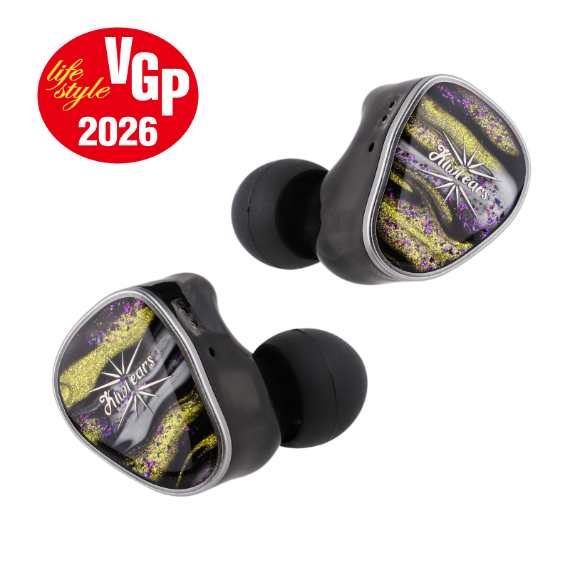 KIWI EARS ÉTUDE リケーブル可能イヤホン Kiwi Ears Étude | Beryllium DD + 3BA + Vibration Transducer