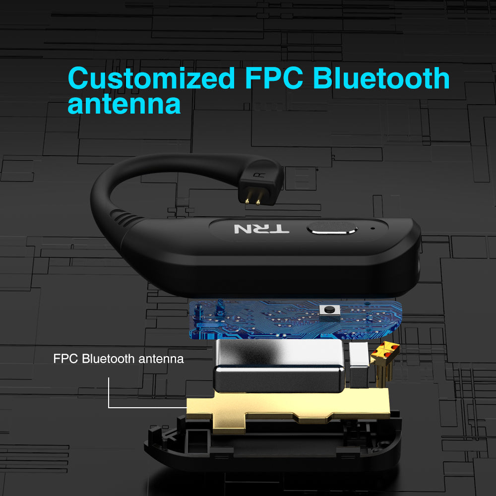 TRN BT20S PRO Bluetooth QCC3020 Adapter Module V90 IEM Earphone BA8 