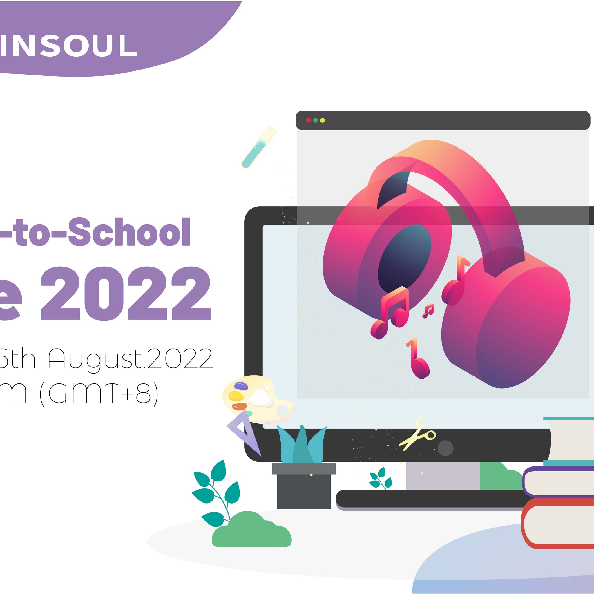 PSA to all students and friends! Linsoul Audio is having a Back-to-School Sale from 22nd to 26th August (GMT+8). Do check out our deals and discounts in stored for you~