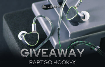 RAPTGO Hook-X, a new Planar and PiezoElectric Drivers Hybrid IEM has been released on Linsoul Audio. The first batch units have all been sold out but worry not, we have more in-stocks coming!