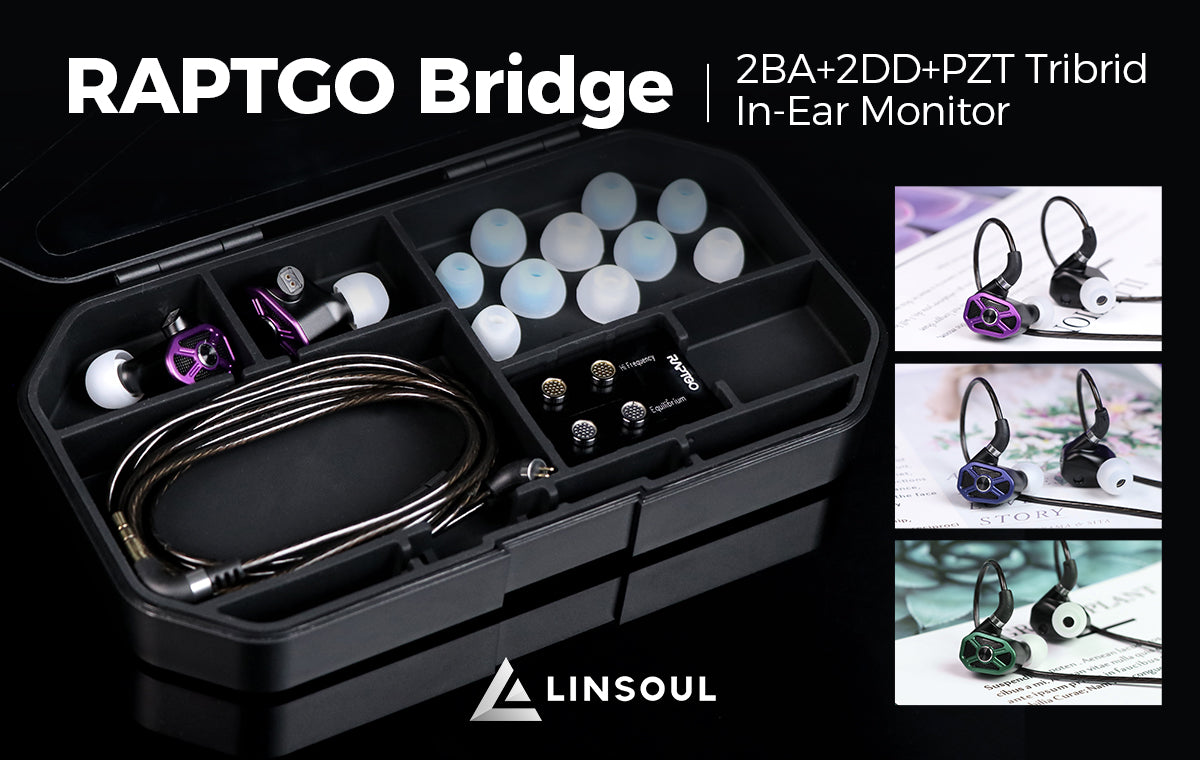 Raptgo Bridge Tribrid IEM New Release at Linsoul Audio