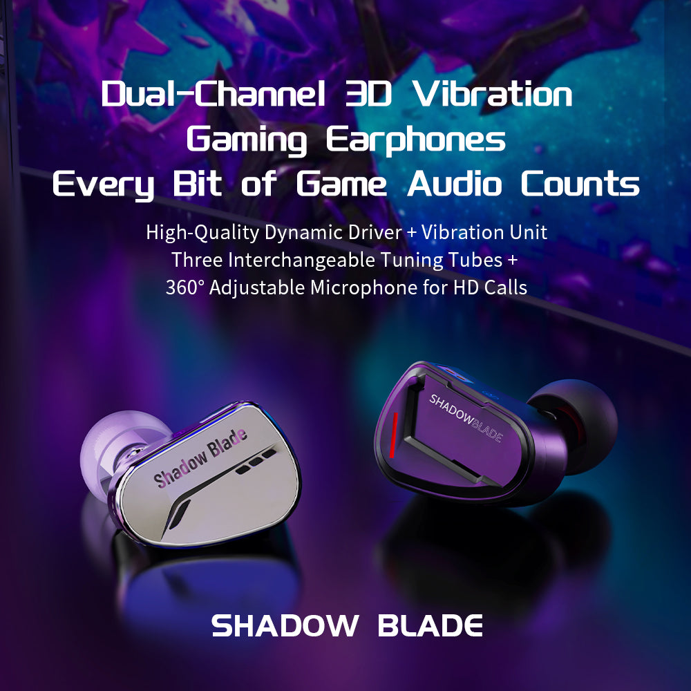 CVJ ShadowBlade Dual-Driver Gaming IEMs – Linsoul Audio