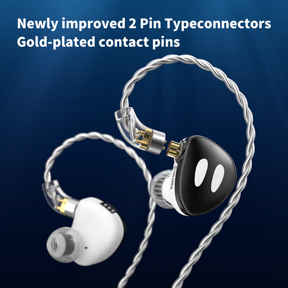 TRN ORCA | 10mm dual-chamber dynamic driver IEMS – Linsoul Audio