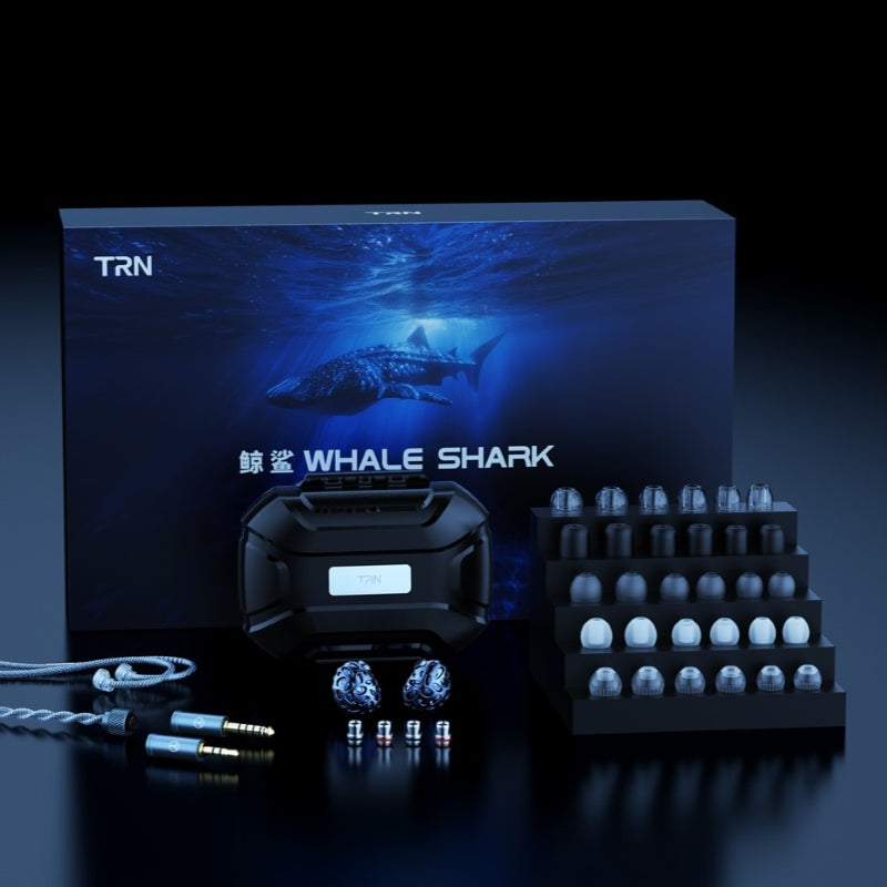 イヤホン TRN WhaleShark TRN Whale Shark | Hybrid In-Ear Monitors with Patented 3DD + 1