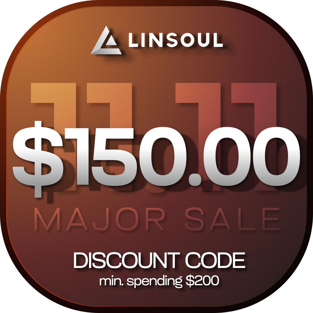LINSOUL 11.11 Major Sale Gold Pass