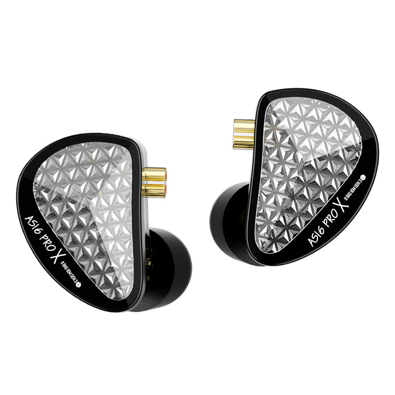 KZ AS16 PRO X | 16BA Hi-Fi Precision Electronic Crossover In-Ear