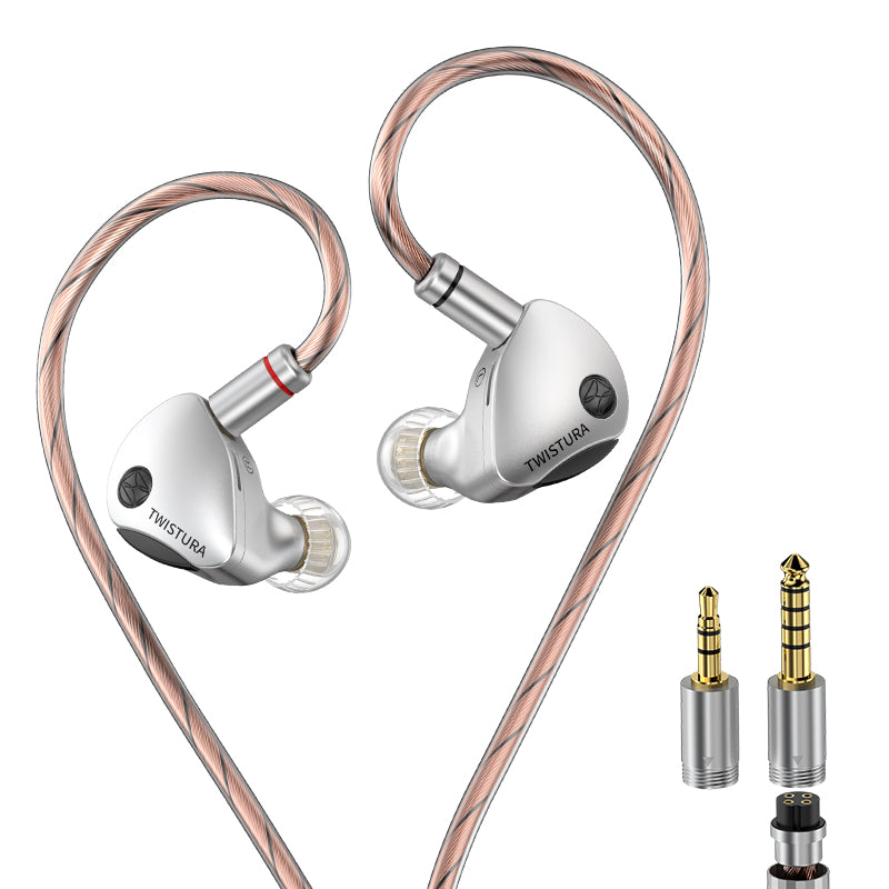 イヤホン TWISTURA WOODNOTE TWISTURA WoodNote | Flagship Wood Diaphragm Dynamic Driver