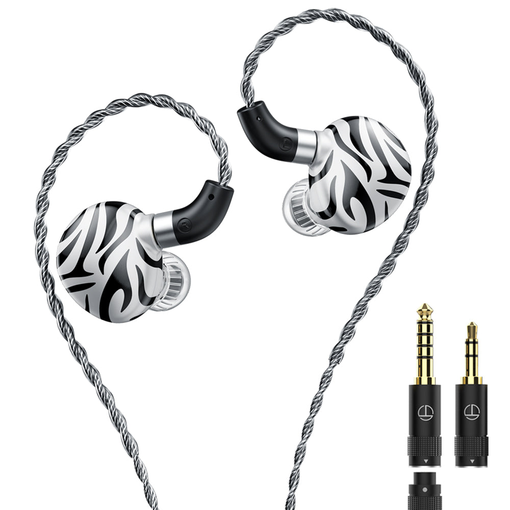 TRN White Tiger | Hybrid Dual Dynamic Driver Planar Diaphragm
