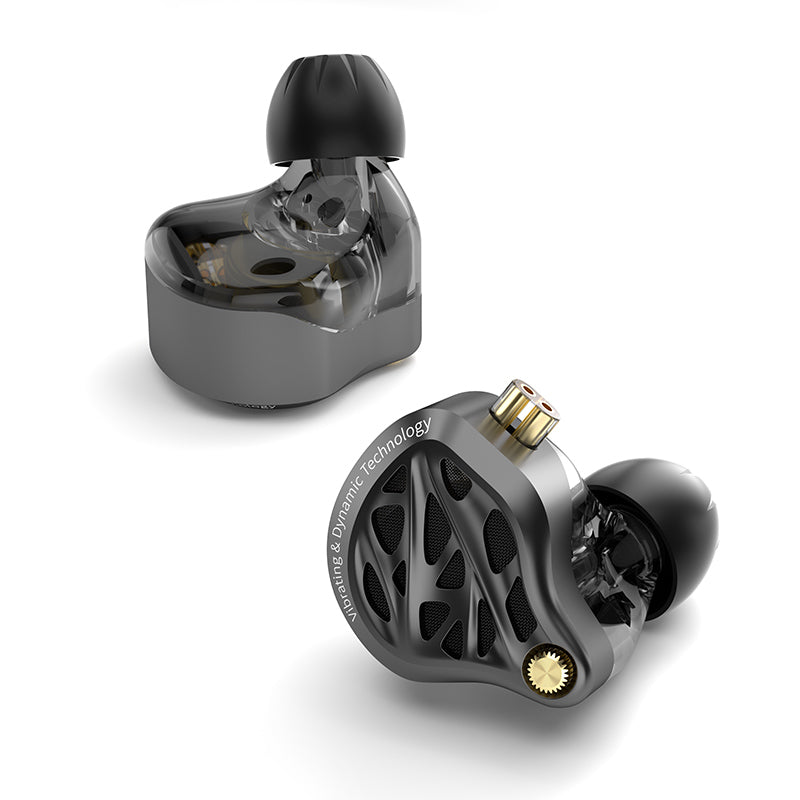 KZ Vibe X | Dual Driver Wired IEM with 3D Tactile Bass & 180° Wide