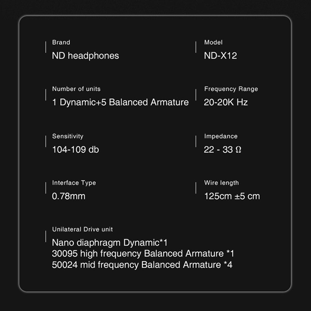 ND X12