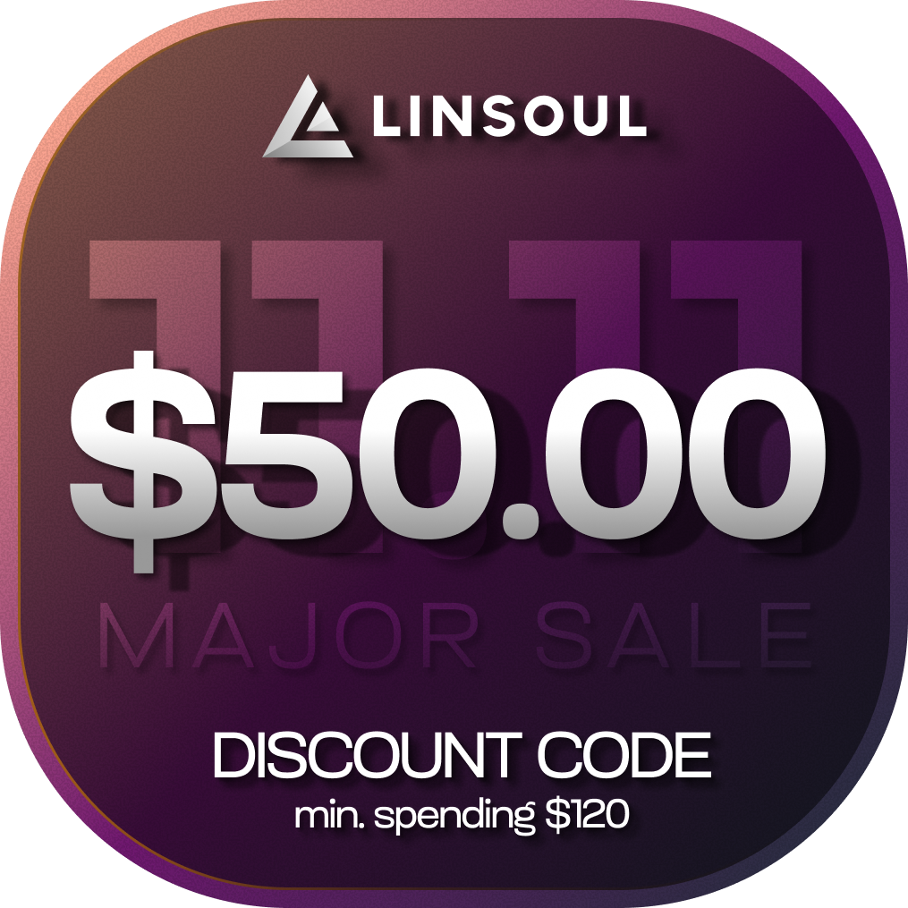LINSOUL 11.11 Major Sale Silver Pass