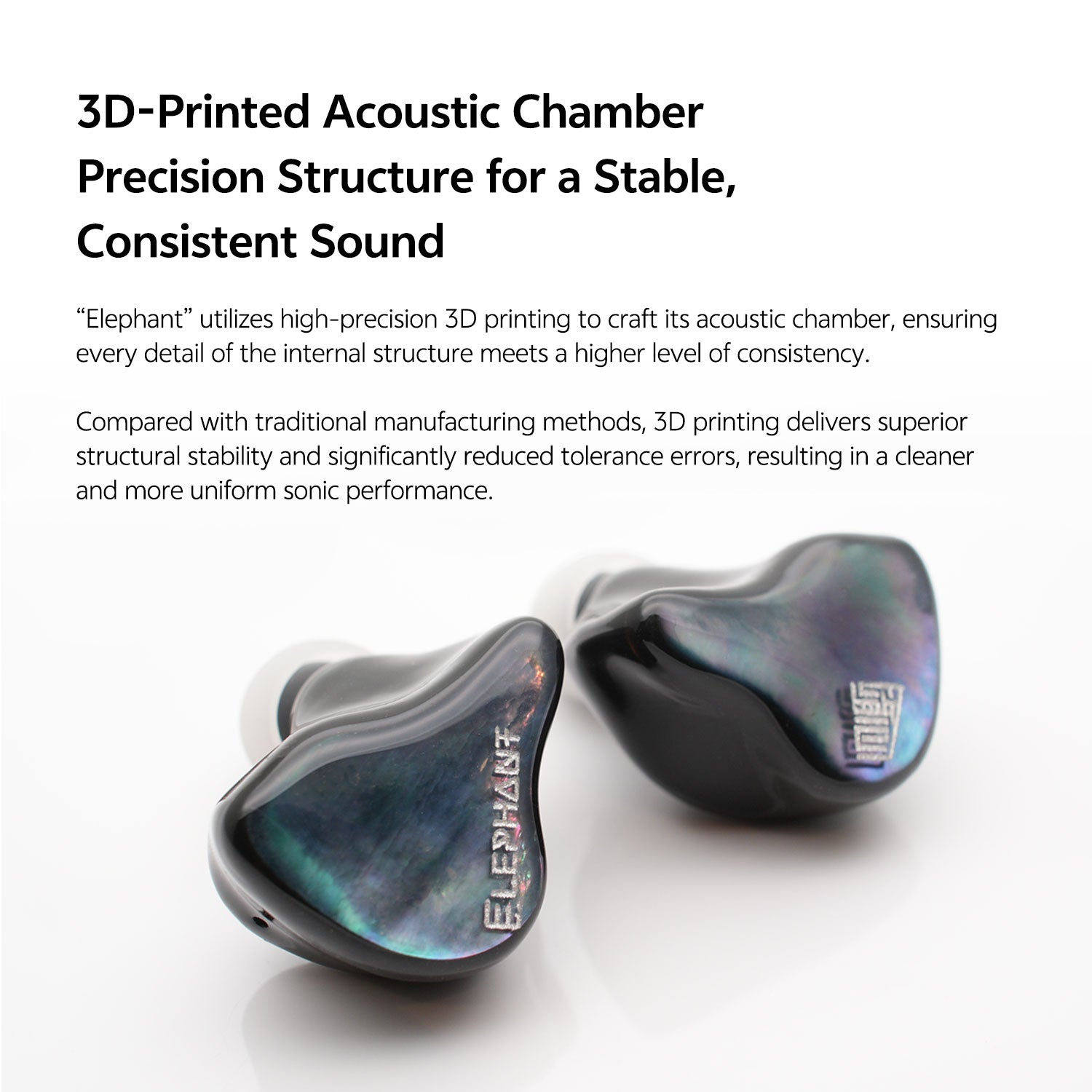 HeartField Elephant | Bio-Diaphragm Dynamic Driver IEMs – Linsoul