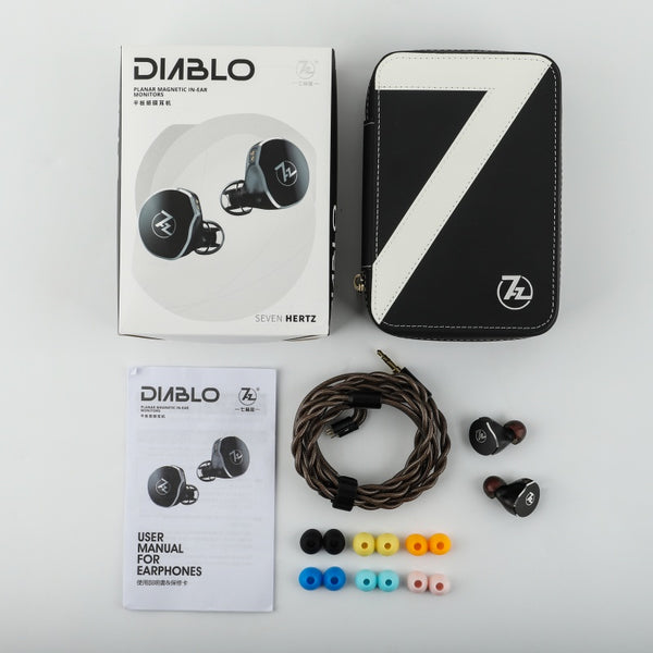 the GazettE 戒くんデザインイヤホン 7Hz x Crinacle: Diablo | Planar Magnetic Driver IEM – Linsoul Audio