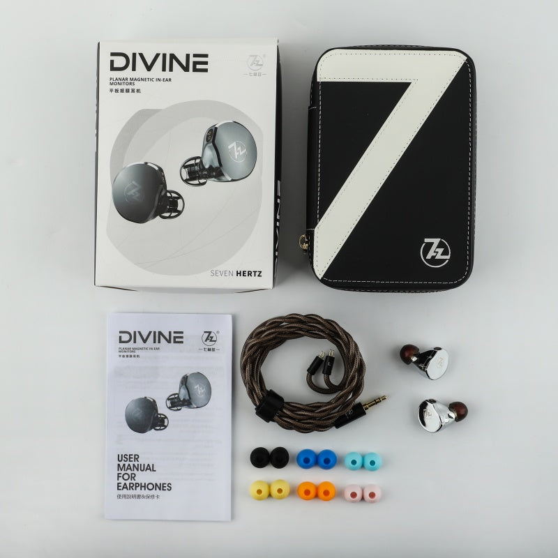 イヤホン 7Hz x Crinacle DIVINE 7Hz x Crinacle: Divine | Planar Magnetic Driver IEM – Linsoul Audio