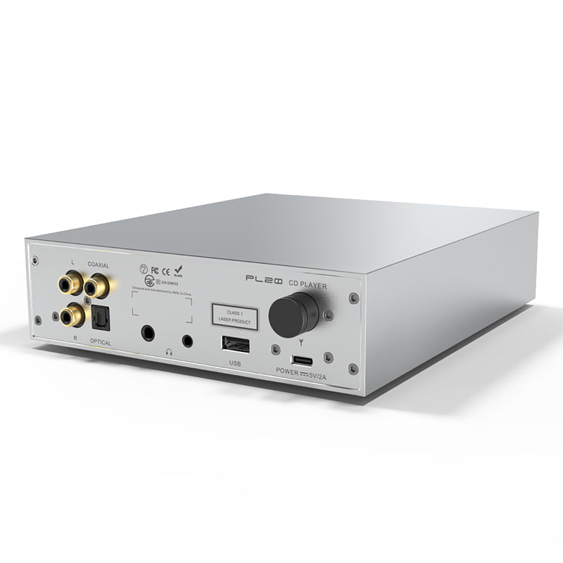 SMSL PL20 | Dual Way Bluetooth 5.3 and One Touch CD Ripping DAC