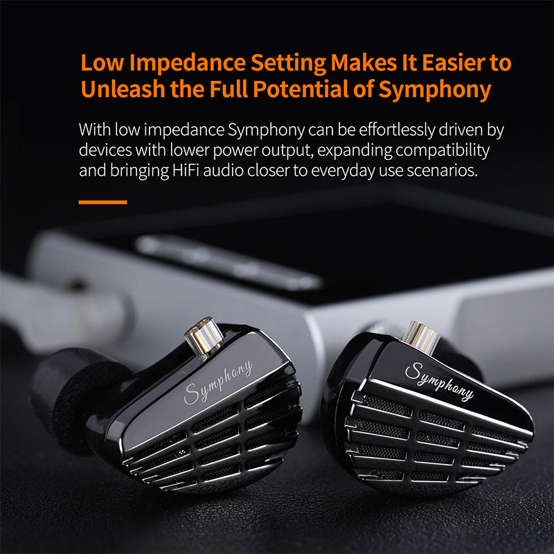 KZ Symphony | 13.2mm Planar Driver+6mm Dynamic driver Hybrid IEMs