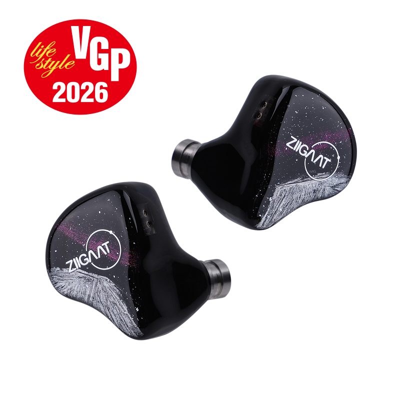 ZiiGaat CRESCENT 2DD+2BA ハイブリッドIEM ZiiGaat Crescent | Premium 2DD+2BA Hybrid IEM – Linsoul Audio