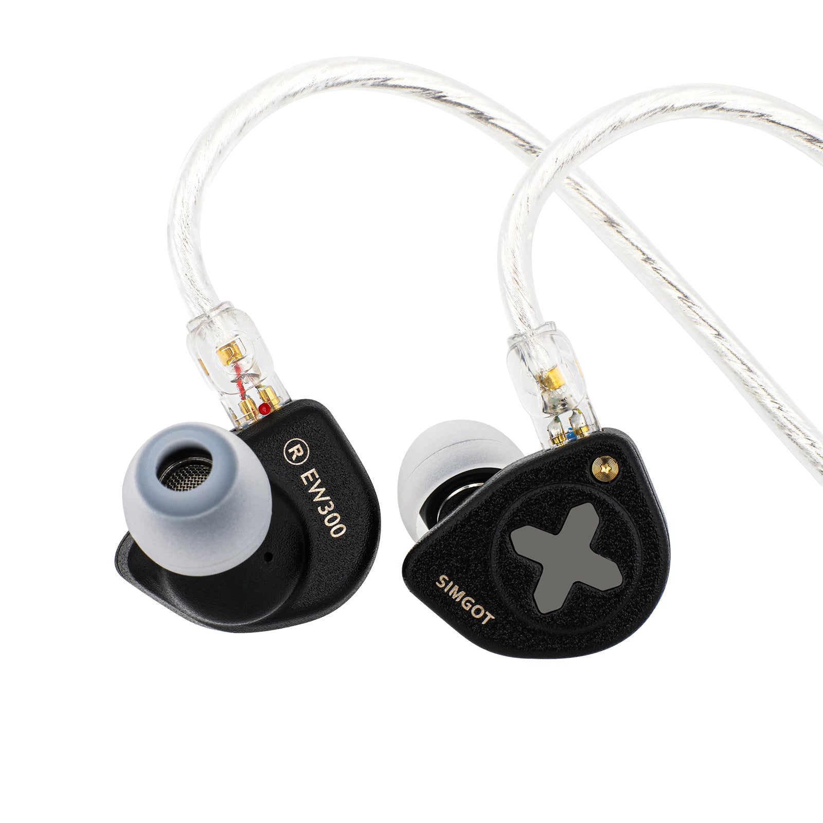 SIMGOT EW300 | 1DD+1Planar+1PZT Tribrid Driver IEMs – Linsoul Audio