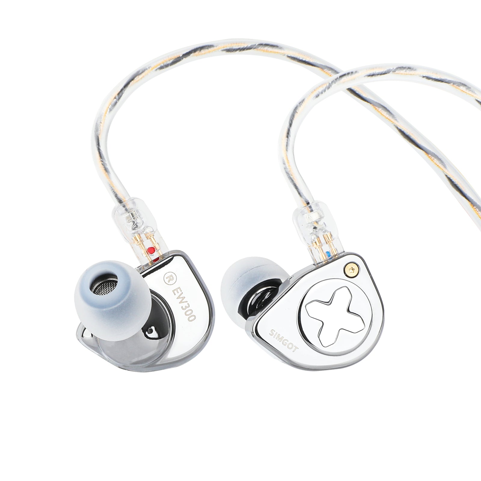 SIMGOT EW300 高音質イヤホン SIMGOT EW300 | 1DD+1Planar+1PZT Tribrid Driver IEMs – Linsoul Audio