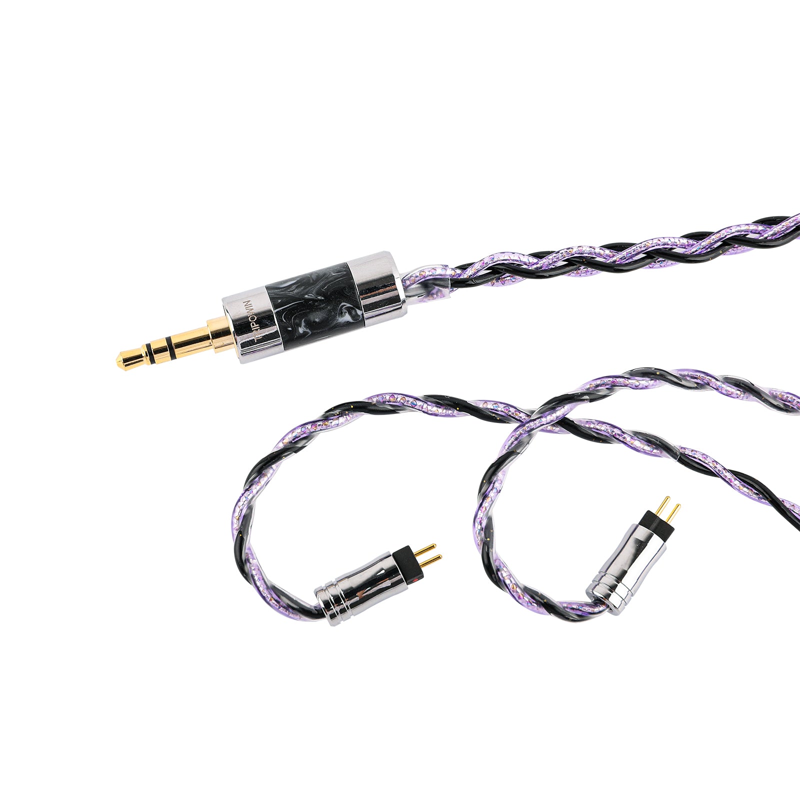 イヤホン ziigaat arete + Tripowin MoonShadow Tripowin Moonshadow | HiFi Replacement Cable for Wired Earbuds
