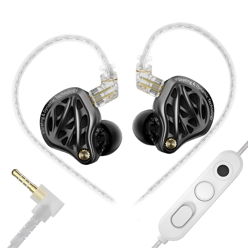KZ Vibe X | Dual Driver Wired IEM with 3D Tactile Bass & 180° Wide