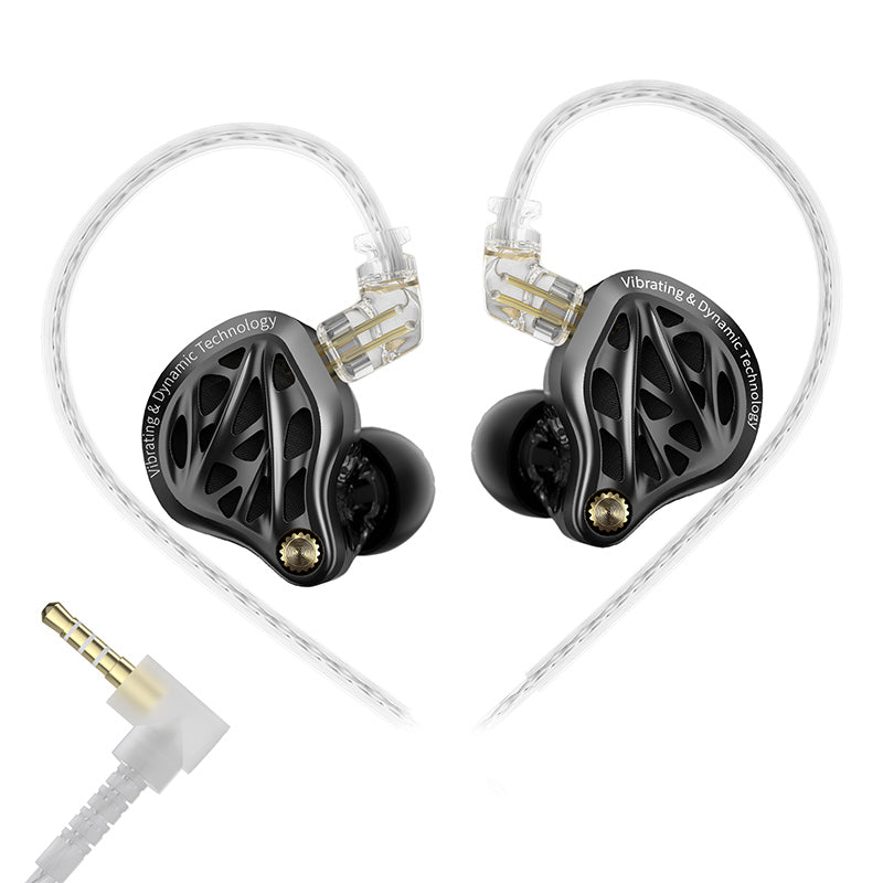 KZ Vibe X | Dual Driver Wired IEM with 3D Tactile Bass & 180° Wide