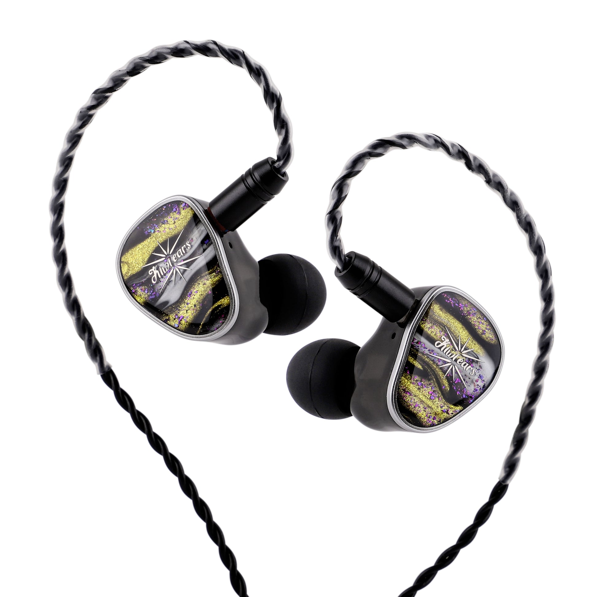 Linsoul Kiwi Ears Quartet 2DD 2BA Moniteur Intra-Auriculaire Hybride, HiFi Écouteurs avec Coque Linsoul Kiwi Ears Quartet 2DD 2BA Moniteur Intra-Auriculaire Hybride, HiFi Écouteurs avec Coque