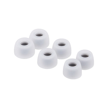 Kiwi Ears Flow Wide Bore Silicone IEM Ear Tips, 3 Sizes S/M/L