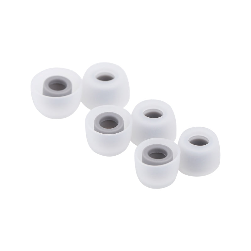 Kiwi Ears Flow Ear Tips – Kiwi Ears Flow Wide Bore Silicone IEM Ear Tips, 3 Sizes S/M/L