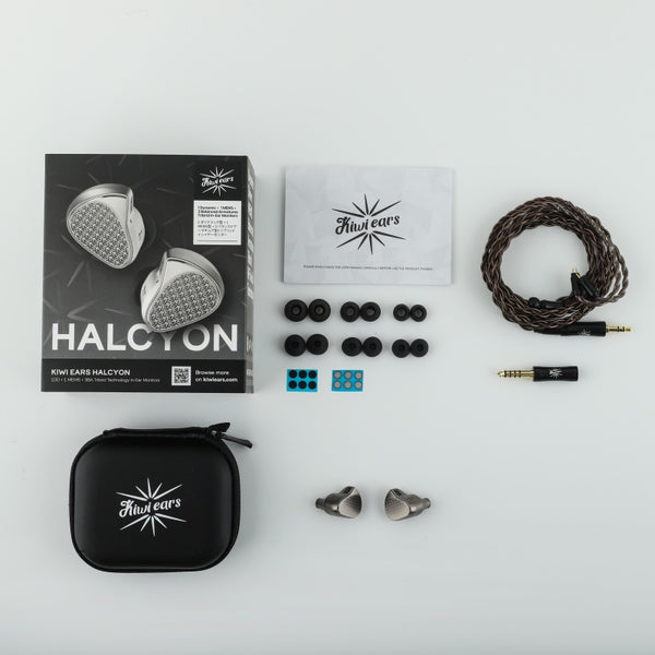 Kiwi Ears Halcyon | World's First MEMS + 1DD + 3BA Tribrid IEM