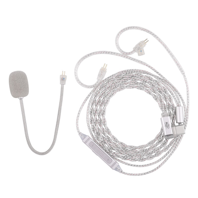Kiwi Ears S-Link Type-C | 0.78mm IEM cable with Specialized Gaming Kiwi Ears S-Link Type-C | 0.78mm IEM cable with Specialized Gaming