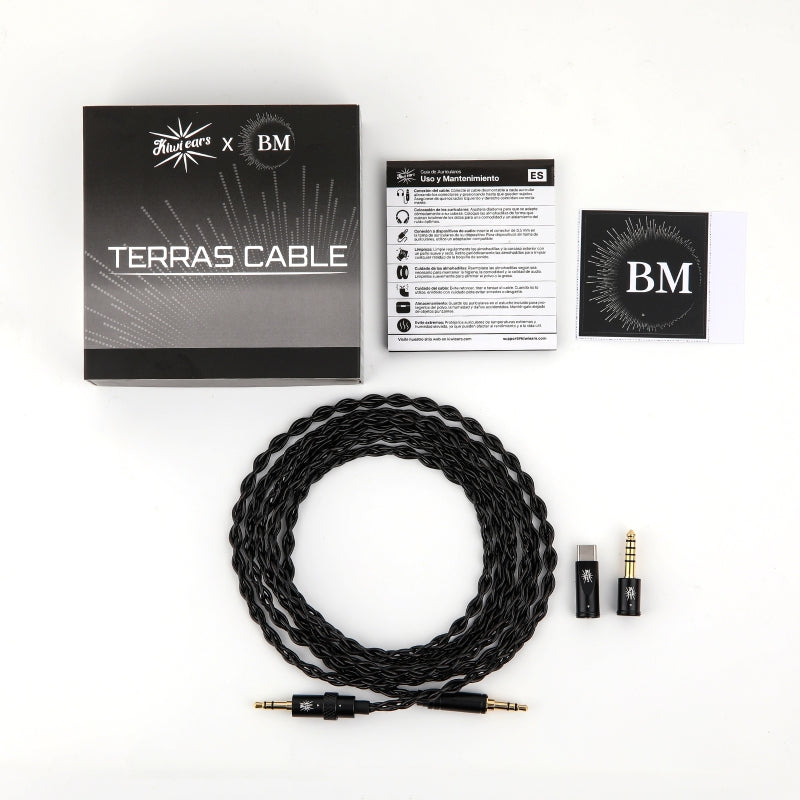 Kiwi Ears x B Media Terras Headphone Cable – Linsoul Kiwi Ears x B_Media Terras