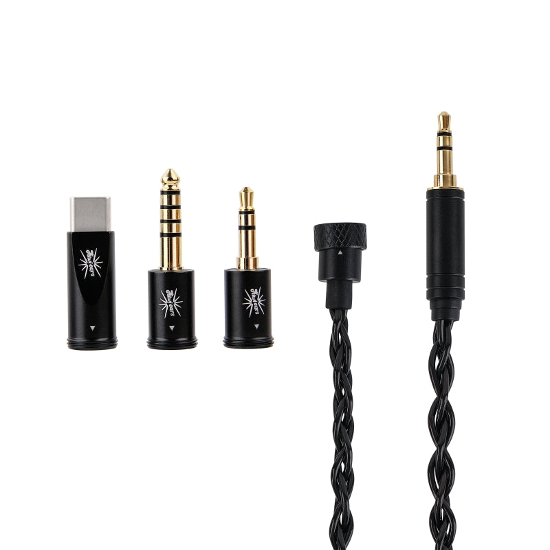 Kiwi Ears x B Media Terras Headphone Cable | Modular Audio Cable