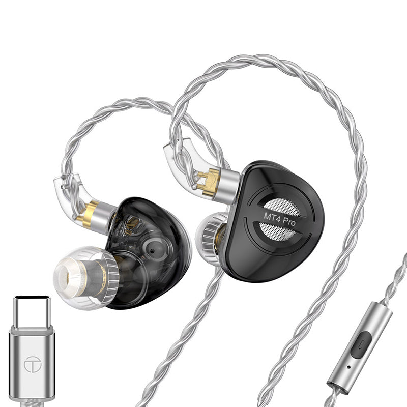 TRN MT4 PRO | Dual Dynamic Drivers In Ear Earphone