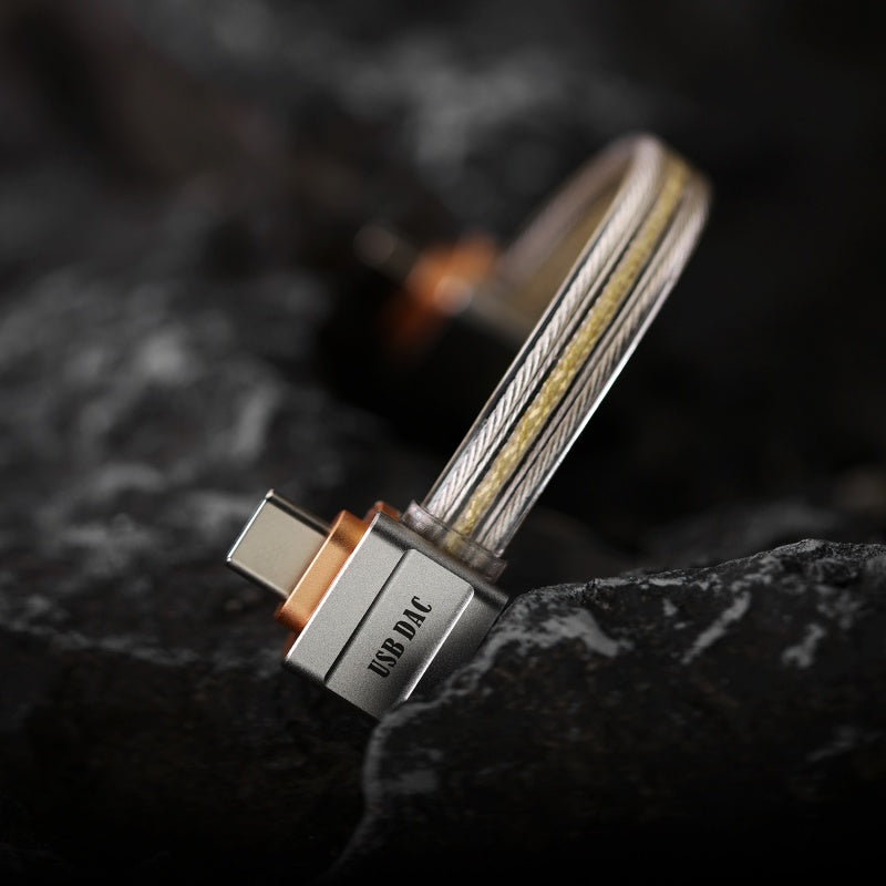 DDHIFI TC19LL | L-Shaped Pure Silver Digital Signal Cable