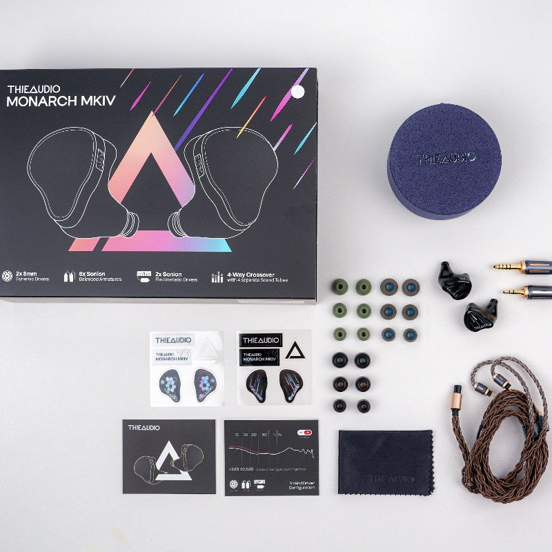 THIEAUDIO Monarch MKIV | 2DD + 6BA + 2EST Flagship IEM – Linsoul Audio