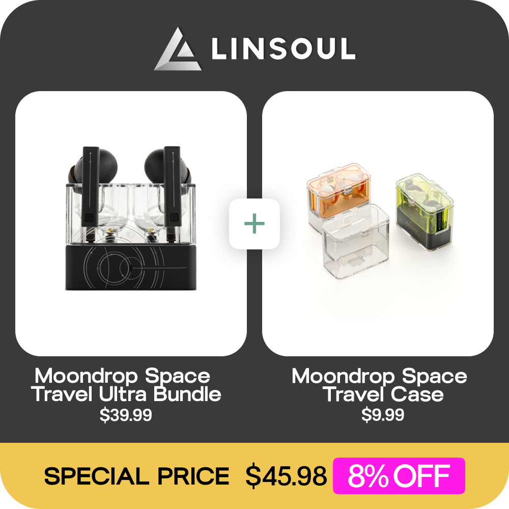 Moondrop Space Travel 2 Ultra + Moondrop Space Travel Case