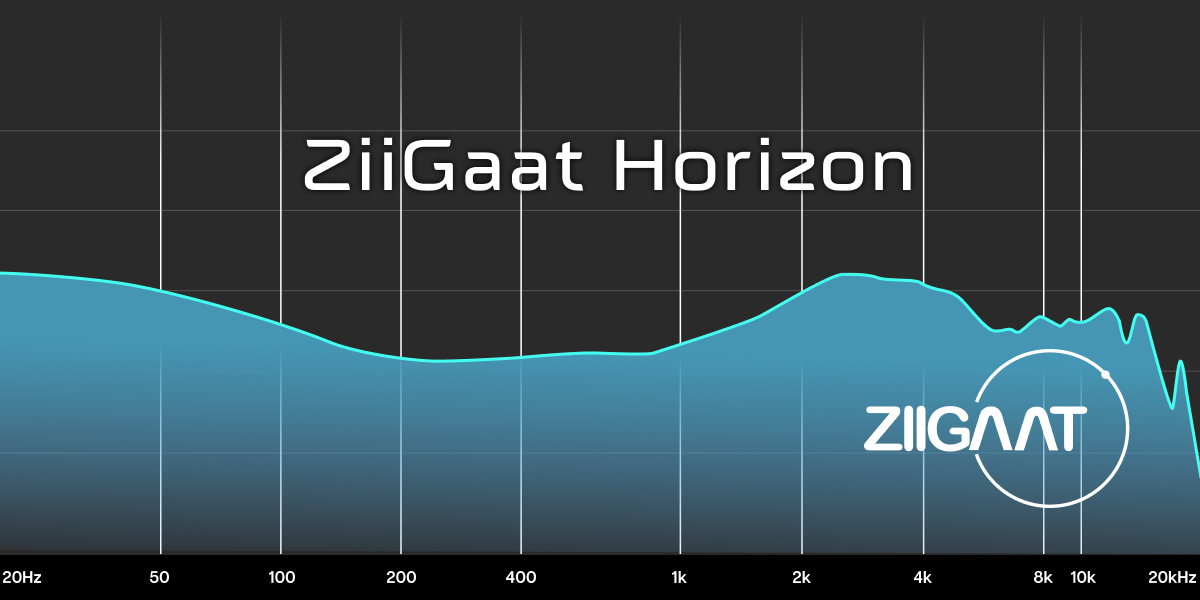 Frequency response graph for ZiiGaat Horizon