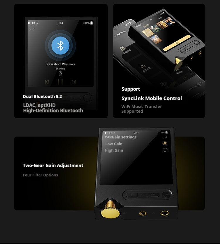 ONIX XM2 | Compact High-Fidelity Music Player – Linsoul Audio