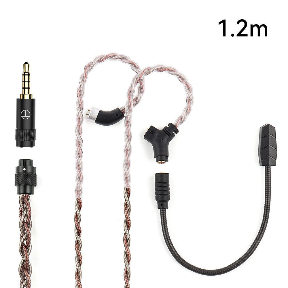 TRN RedChain plus | Four-core Copper-silver Mixed-braided Esports