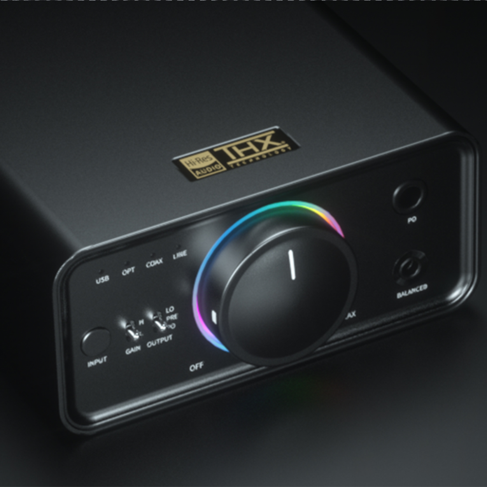 FiiO K7 Truly Balanced Headphone Desktop Decoder Amplifier
