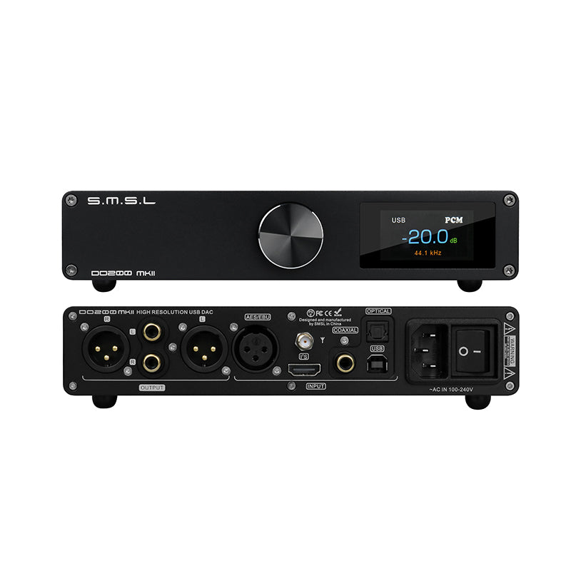 SMSL DO200 MKII High-end MQA full decoding Bluetooth audio DAC