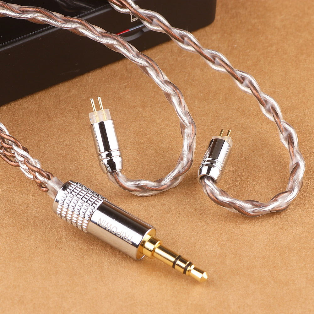 Tripowin Perles Tripowin Perles IEM Cable 8 Core Silver-plated OCC