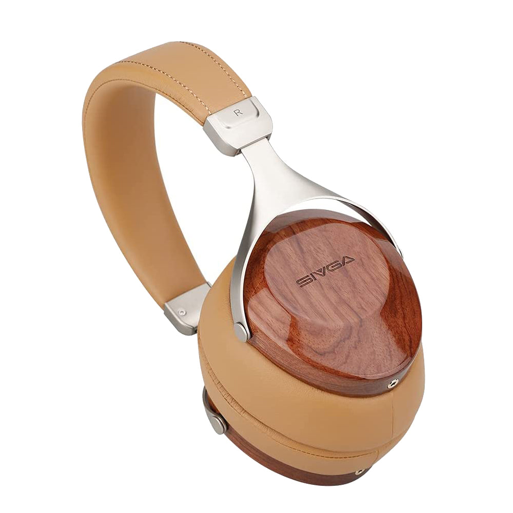 Linsoul Audio-Sivga SV021 Classic Wooden Closed Back Wired Headphone