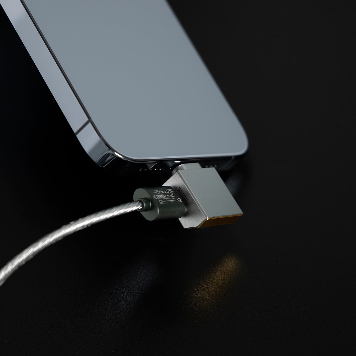TC28i Pro Lightning to Dual USB-C Female Jack OTG Power Adapter