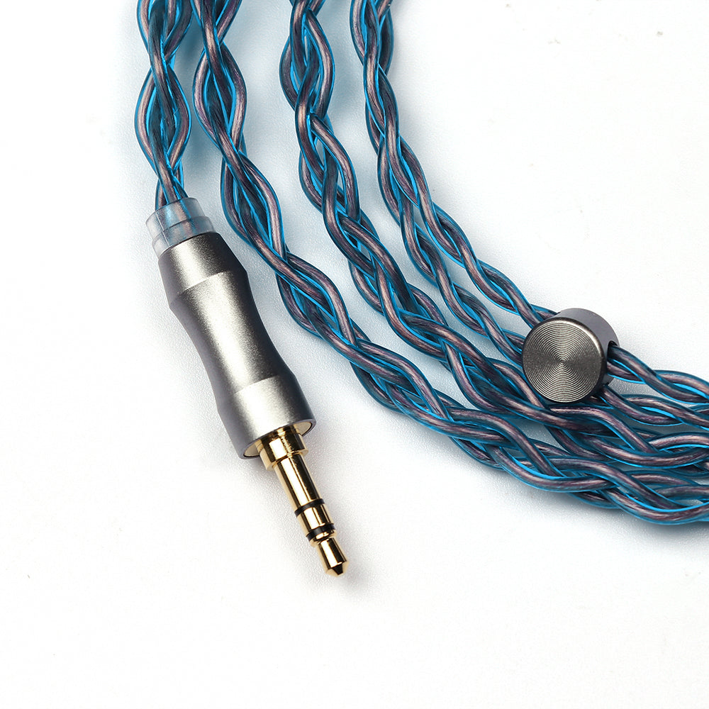 Cavo Per Auricolari Tripowin Altea HiFi 6N OCC 4 Anime – Rame Monocristallino 26 AWG, Connettori Recessed 2pin/MMCX, 1.2m