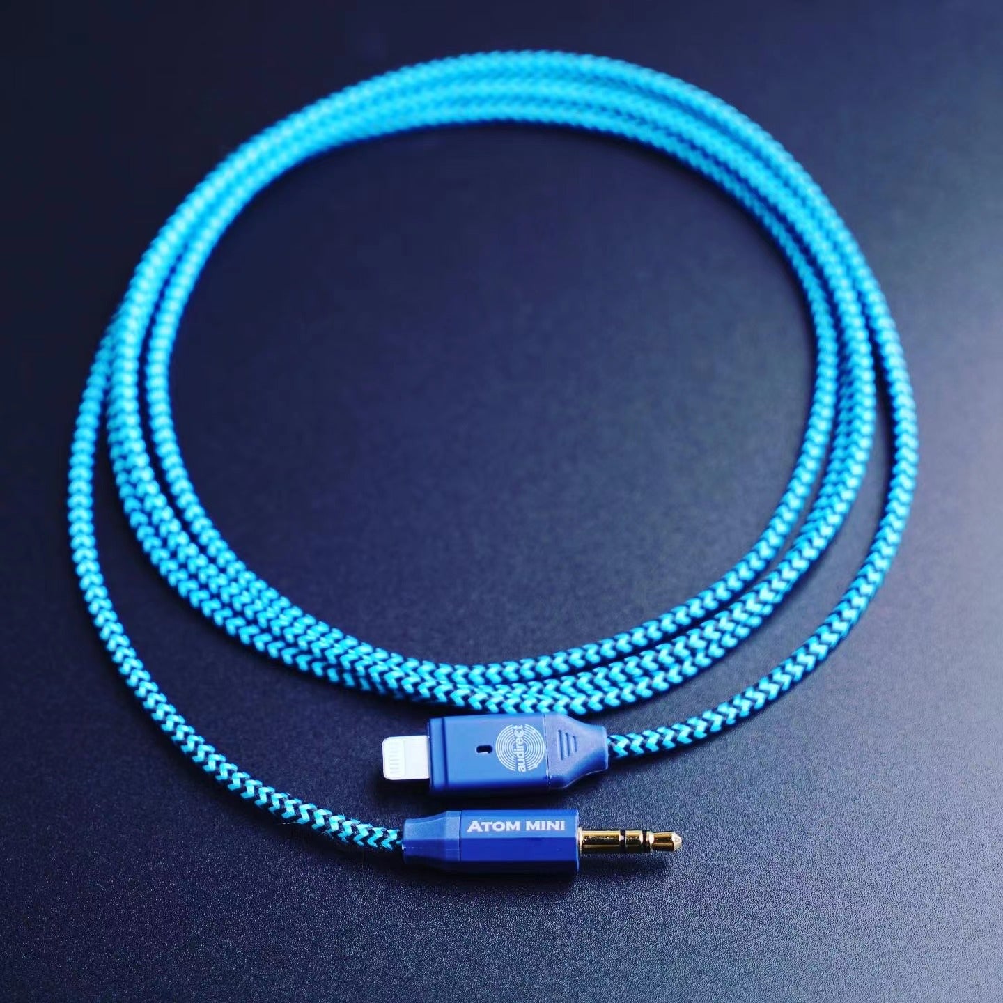 Audirect Atom Mini AUX 3.5mm ESS9280 AC Pro Chip Hifi Decoding Audio Cable